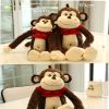 Simulation cartoon cute monkey mouth monkey doll plush toy doll mascot Monkey gi